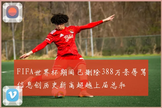 FIFA世界杯期间已删除388万条辱骂信息创历史新高超越上届总和
